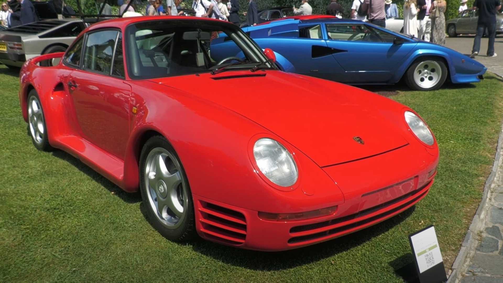 1989 Porsche 959 S Is A Retro Gem Filmed At Villa d'Este