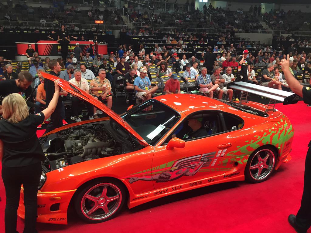 Paul Walker's Toyota Supra in Fast and Furious sells for $185,000