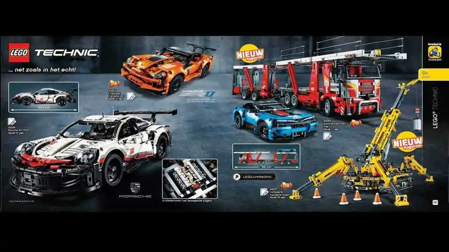 New Lego Porsche 911, Car Carrier And Technic Kits Coming Soon