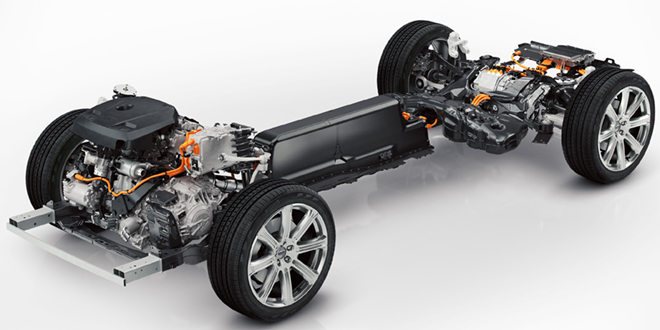 Volvo details XC90 T8 hybrid system