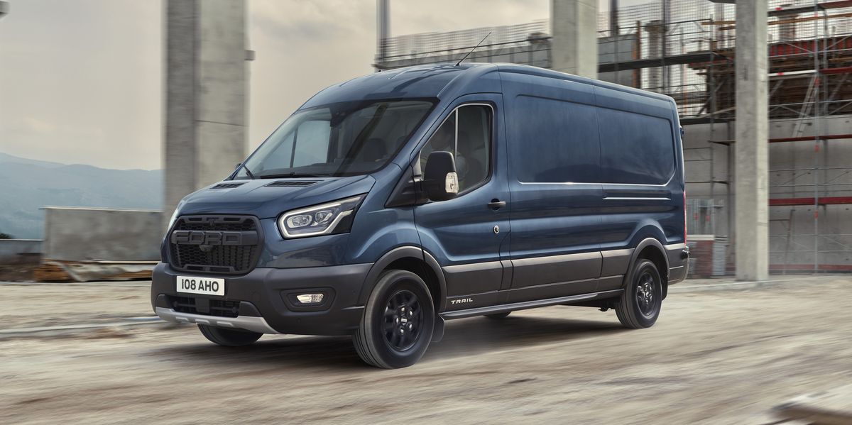 European Ford Transit's New Trail Model Has Raptor Inspired Grille