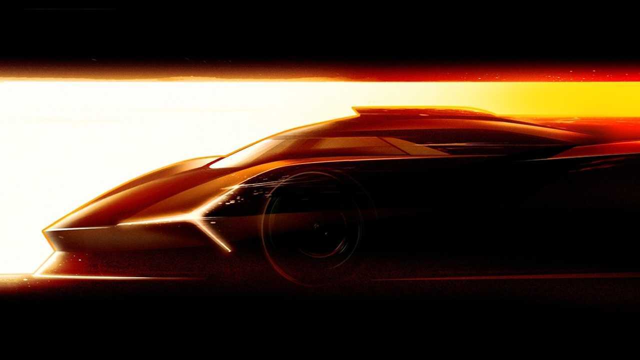 Lamborghini Teases LMDh hybrid race car for 2024