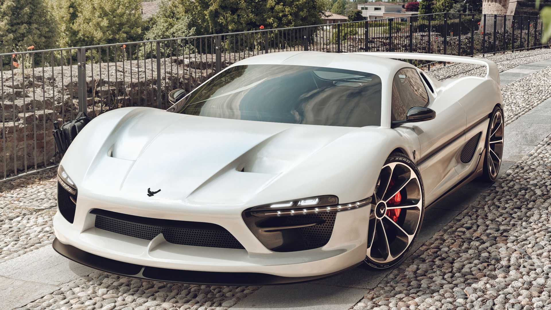 Project Fenix is a Ferrari F50-Inspired Dutch Supercar Design Concept