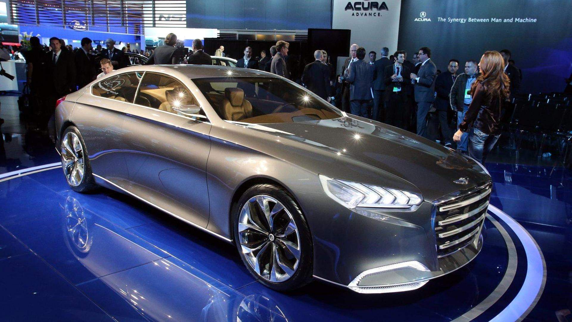 Detroit surprises with Hyundai HCD-14 Genesis Concept