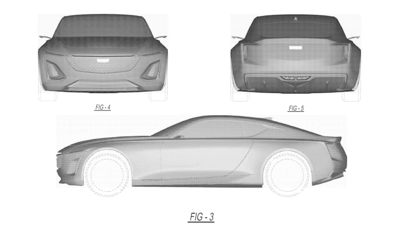 GM Patent File Reveals Sexy Cadillac Coupe