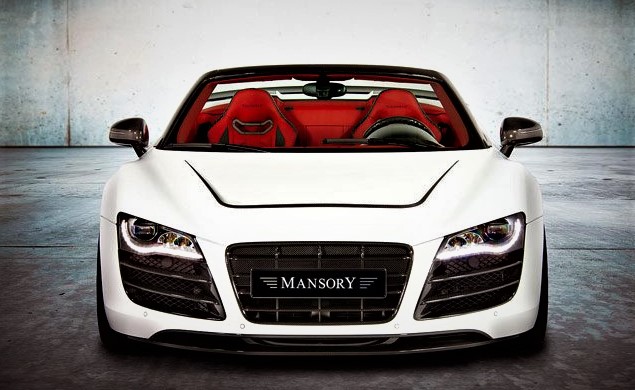 Mansory tuned Audi R8 V10 SPYDER