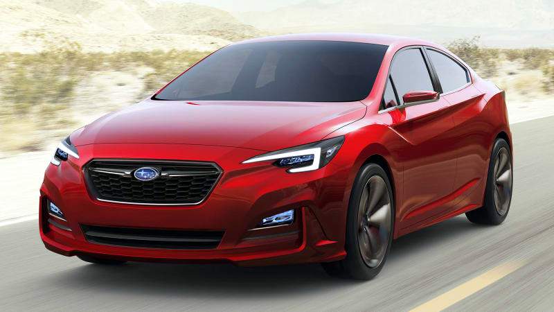 Subaru Impreza Sedan Concept previews the future