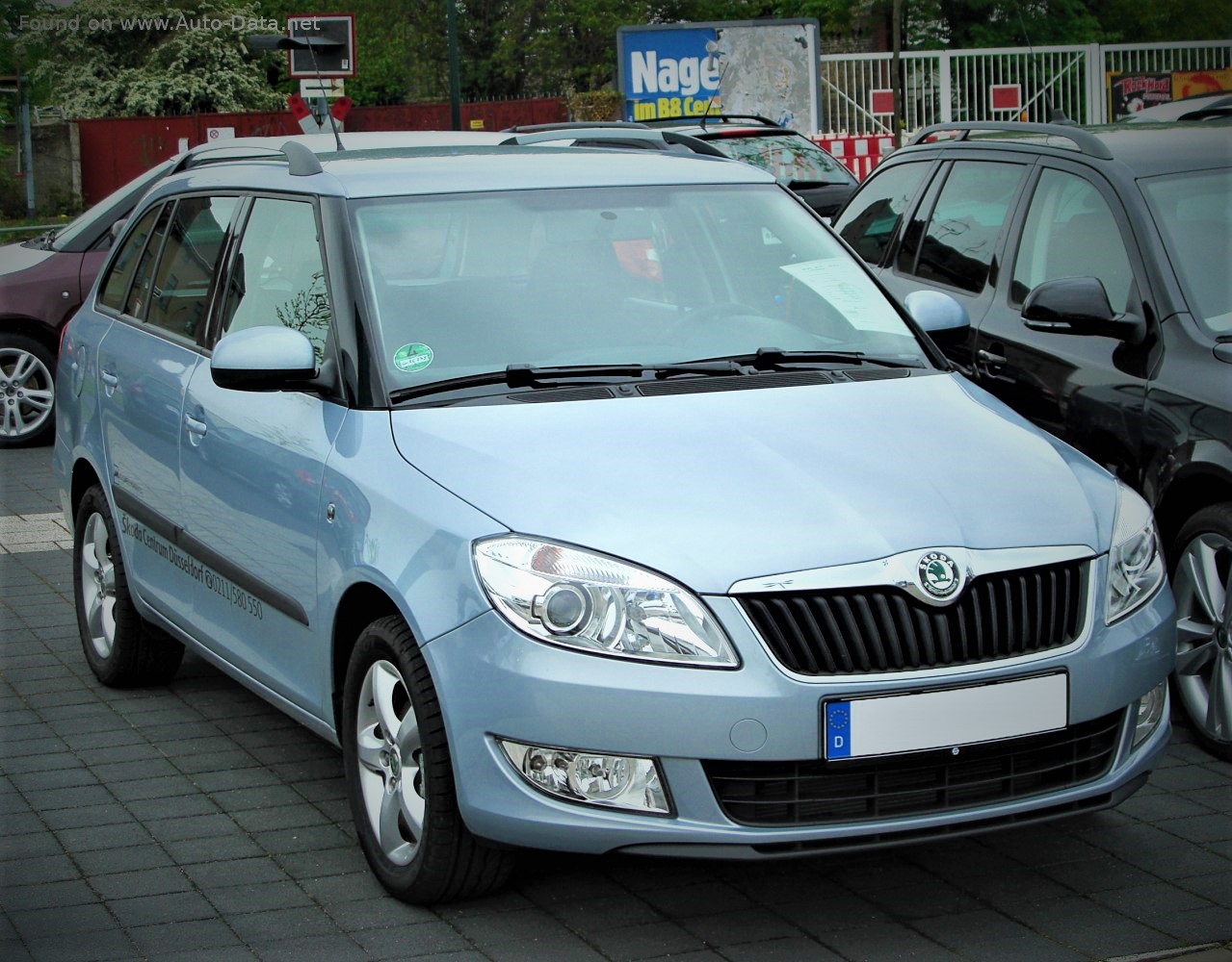 Skoda Fabia Facelift 2010 First Spy Photos