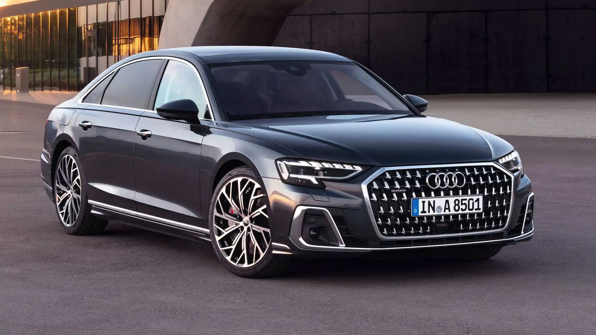 2022 Audi A8 Facelift: First Time