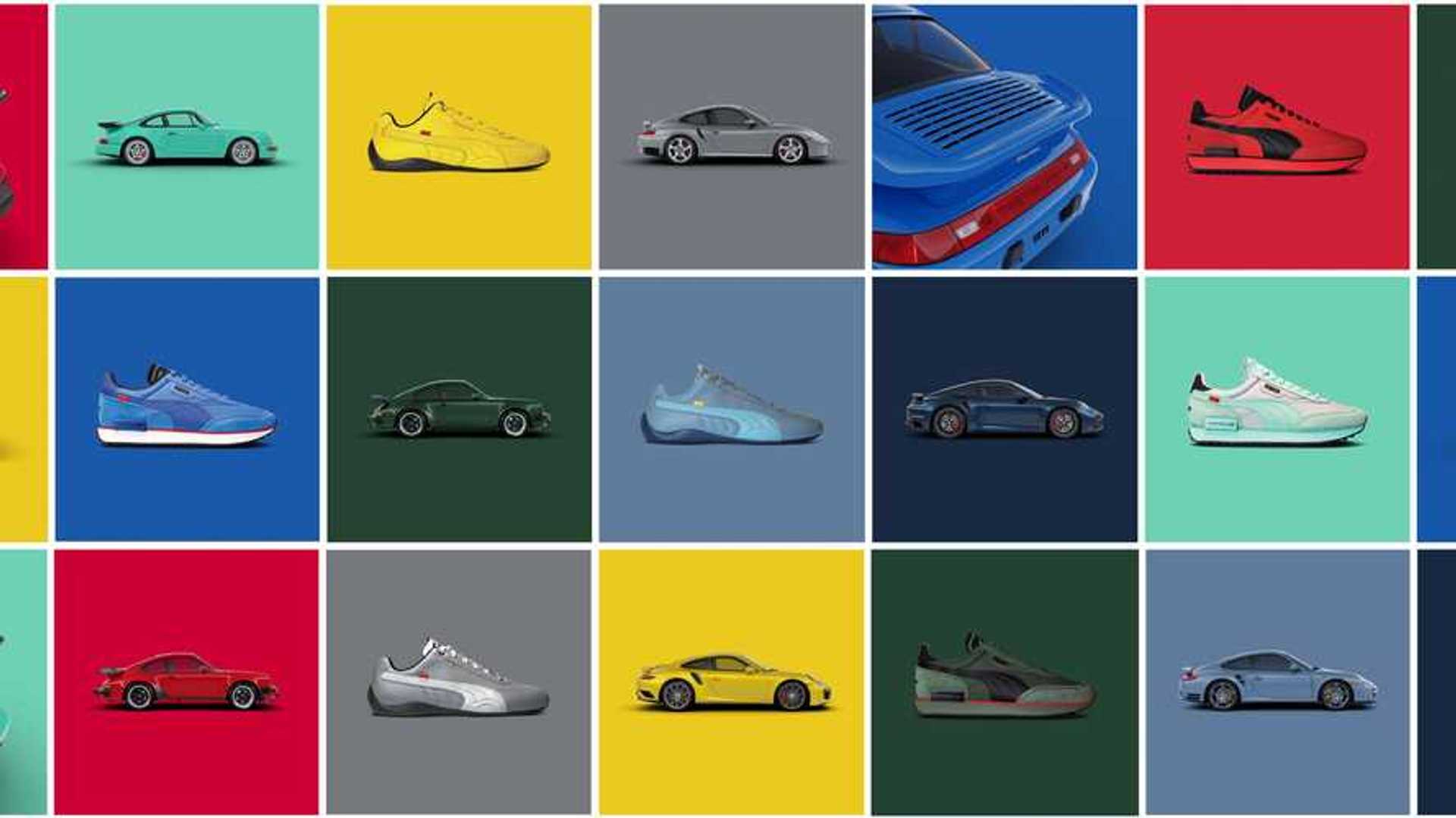 Porsche And Puma Launch 911 Turbo-Inspired Shoes