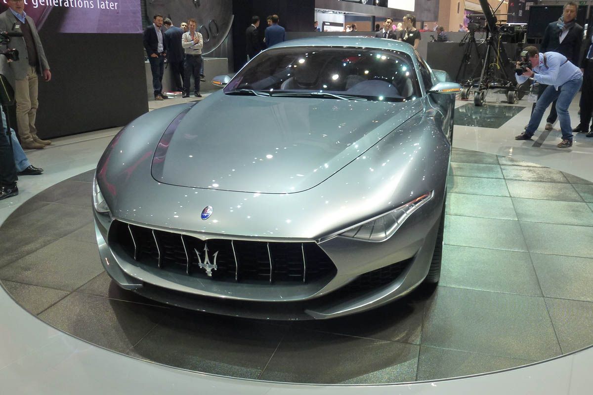 Maserati Alfieri in production guise