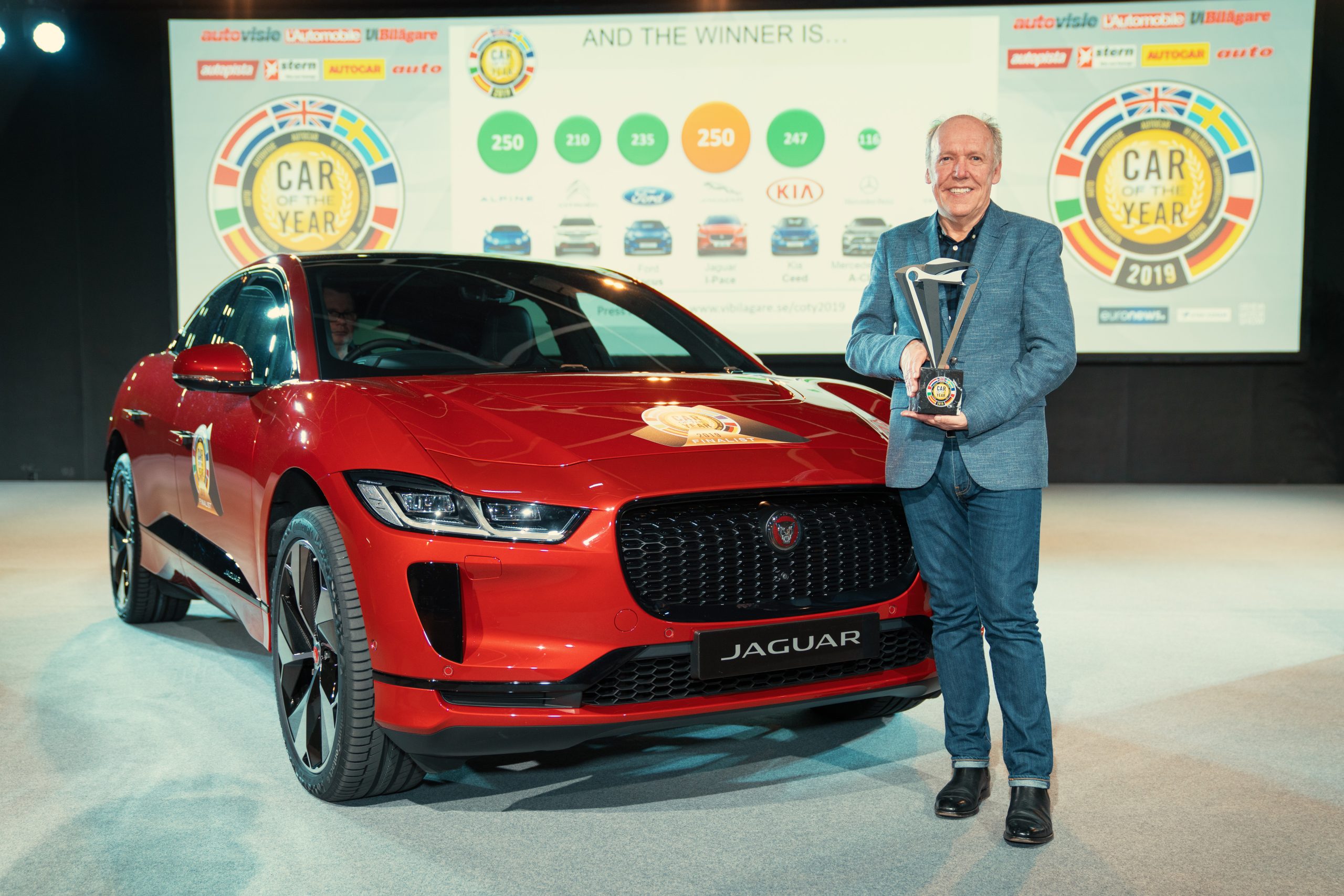 Jaguar I-Pace wins European Car of the Year