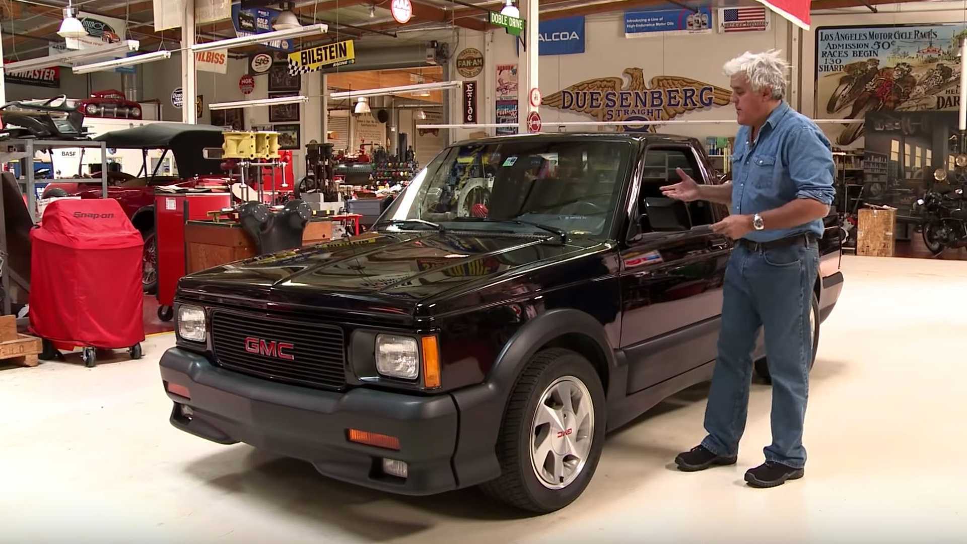 Jay Leno shows his rare 1991 GMC Syclone