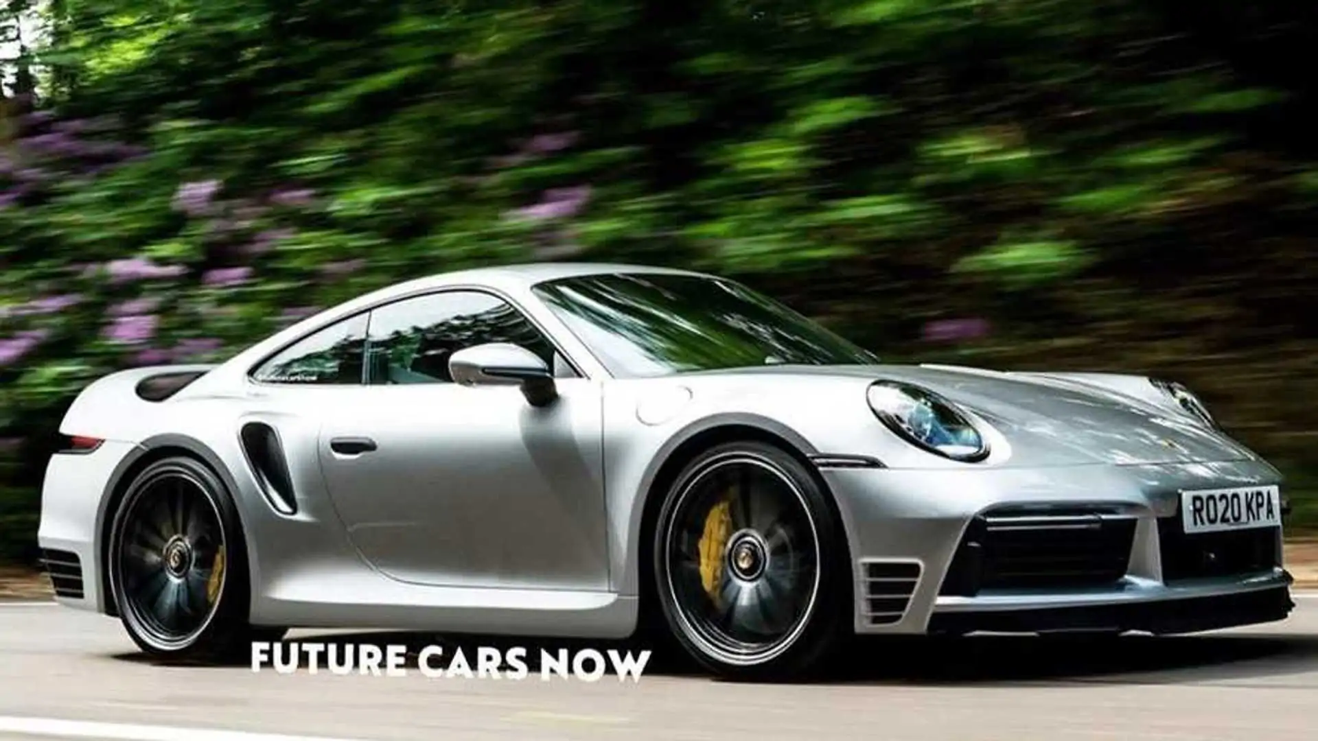 Porsche 911 Turbo S Rendered Into A 959 Homage