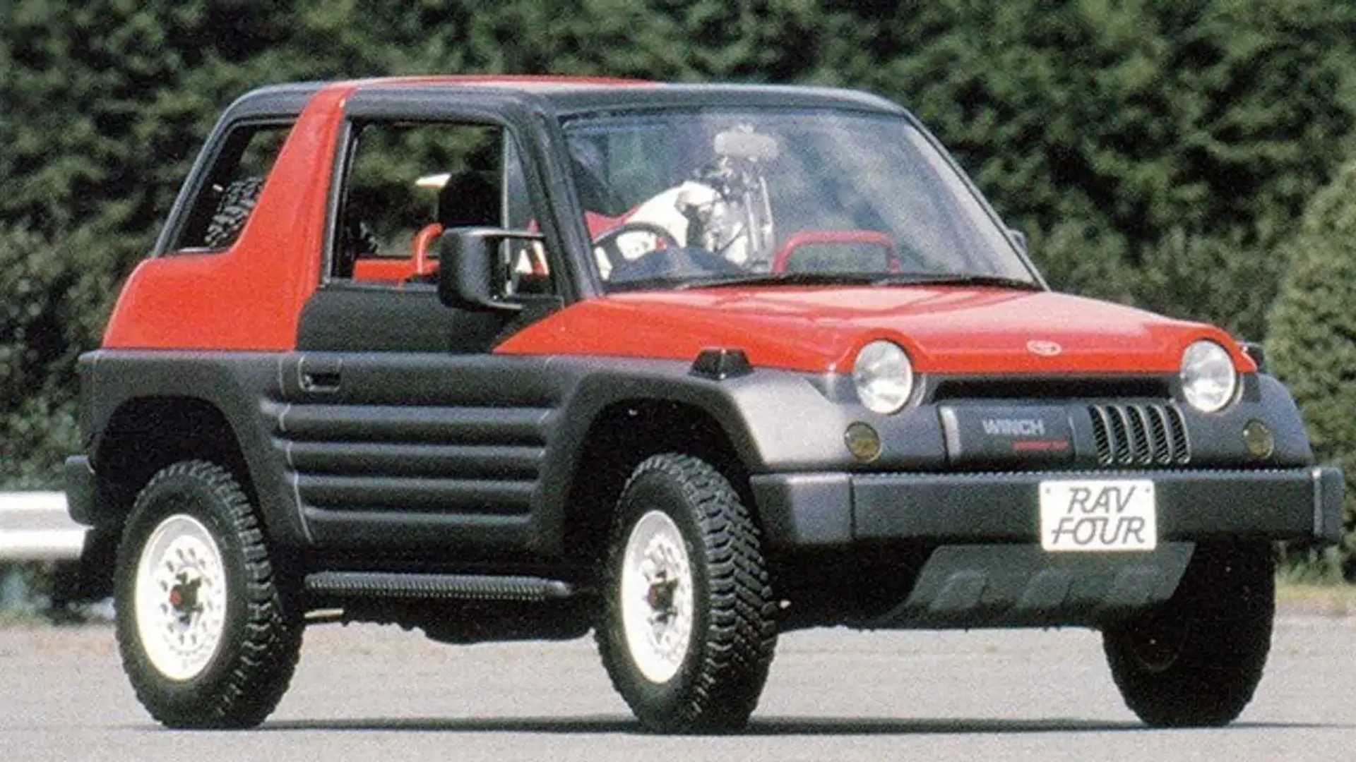 1989 Toyota RAV Four Concept We Forgot