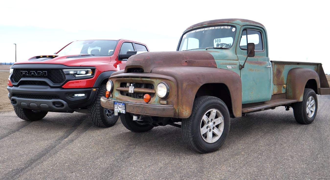 Ram TRX Drag Race Sleeper V8 Rusty Truck