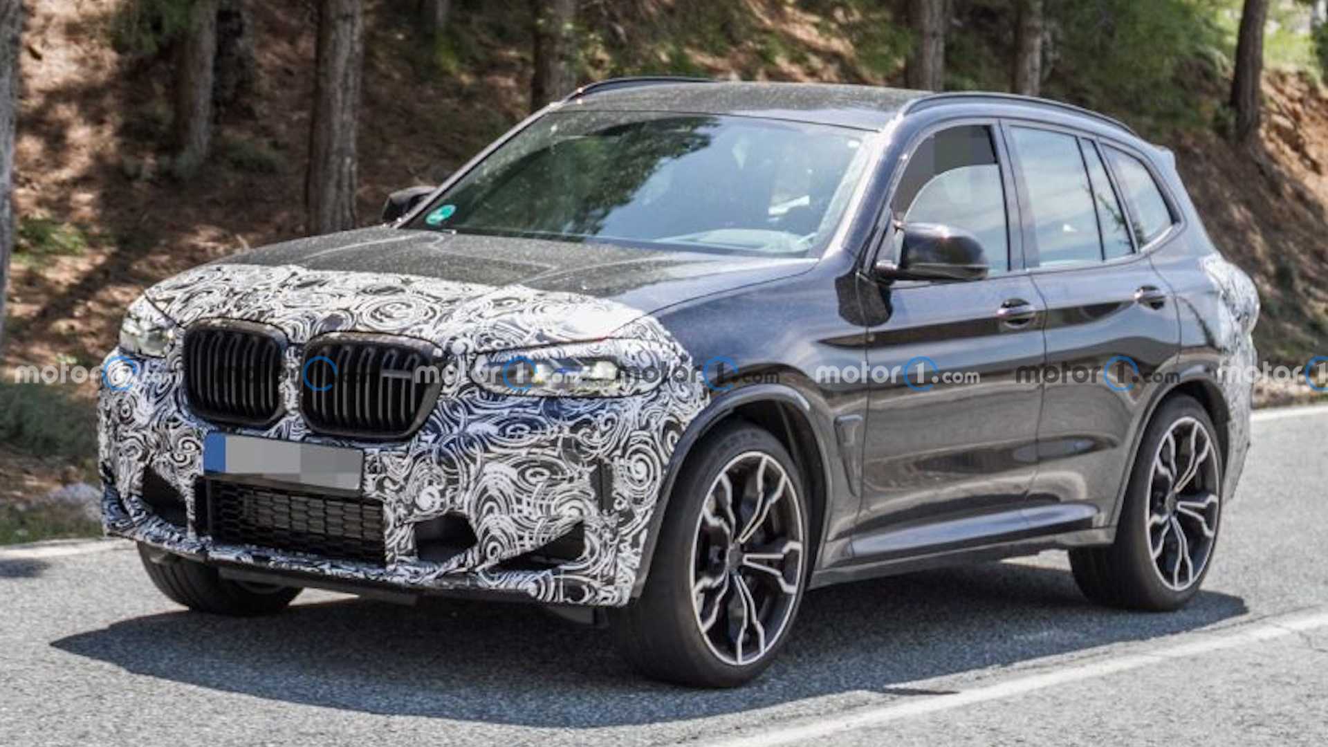 2022 BMW X3 M Facelift Tested On Public Roads