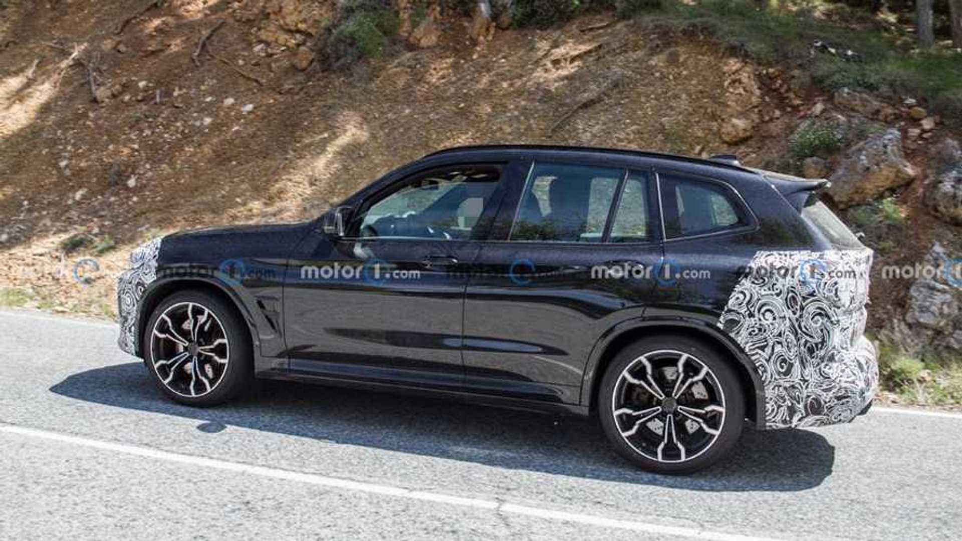 2022 BMW X3 M Facelift Tested On Public Roads