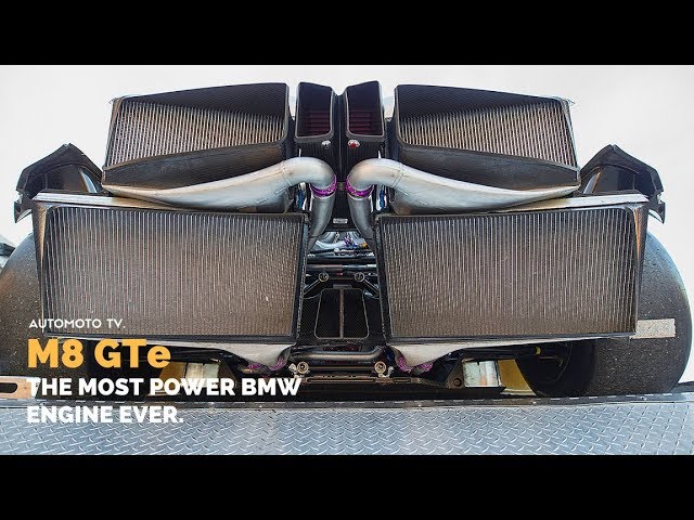 BMW's Most Efficient Race Engine Is the M8 GTE V8