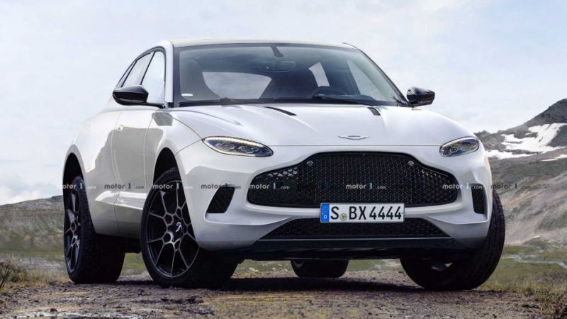 Aston Martin DBX Renewned Without Camouflage