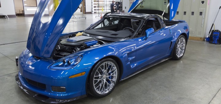 Corvette Blue Devil Spy Photos