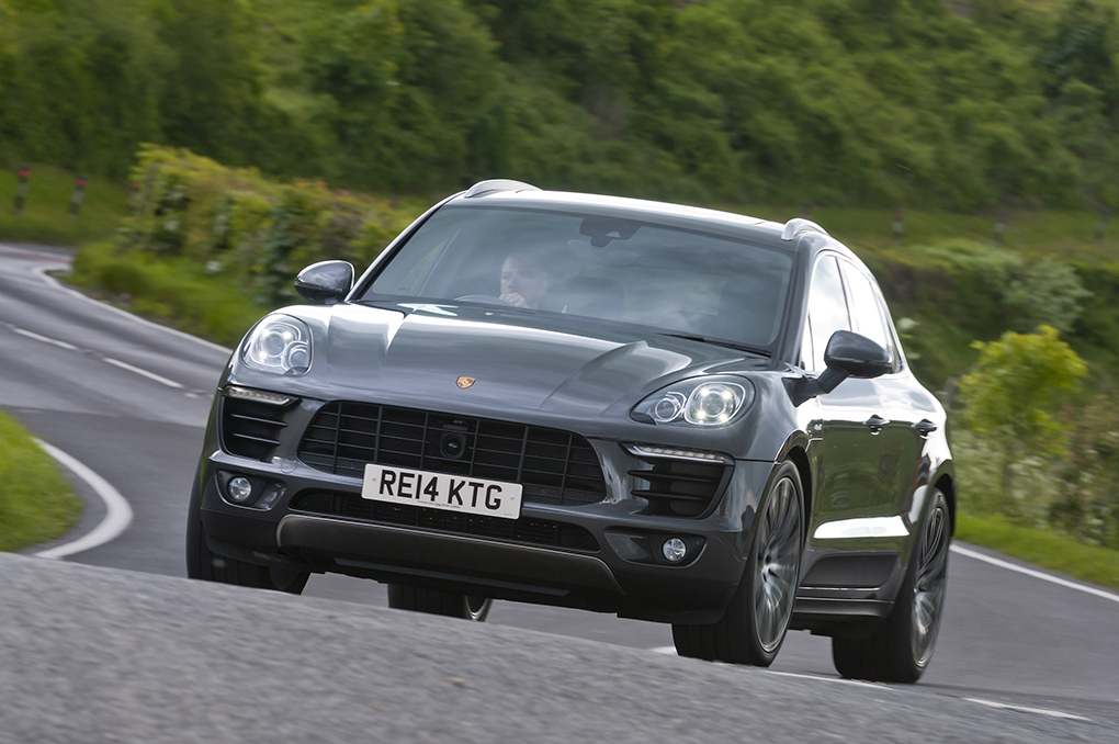 2014 Porsche Macan at the Nurburgring