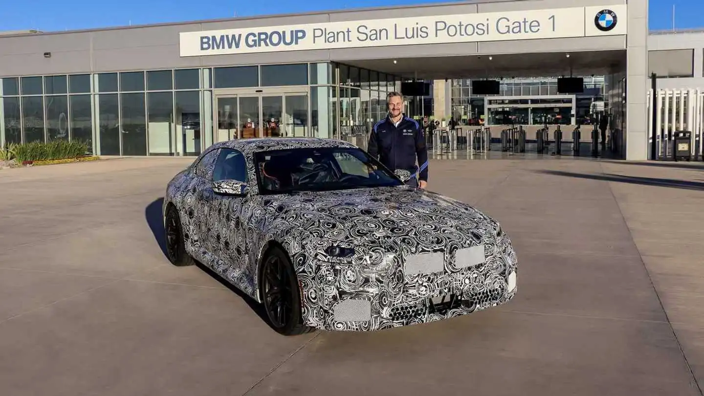 2023 BMW M2 Teased, Made in Mexico