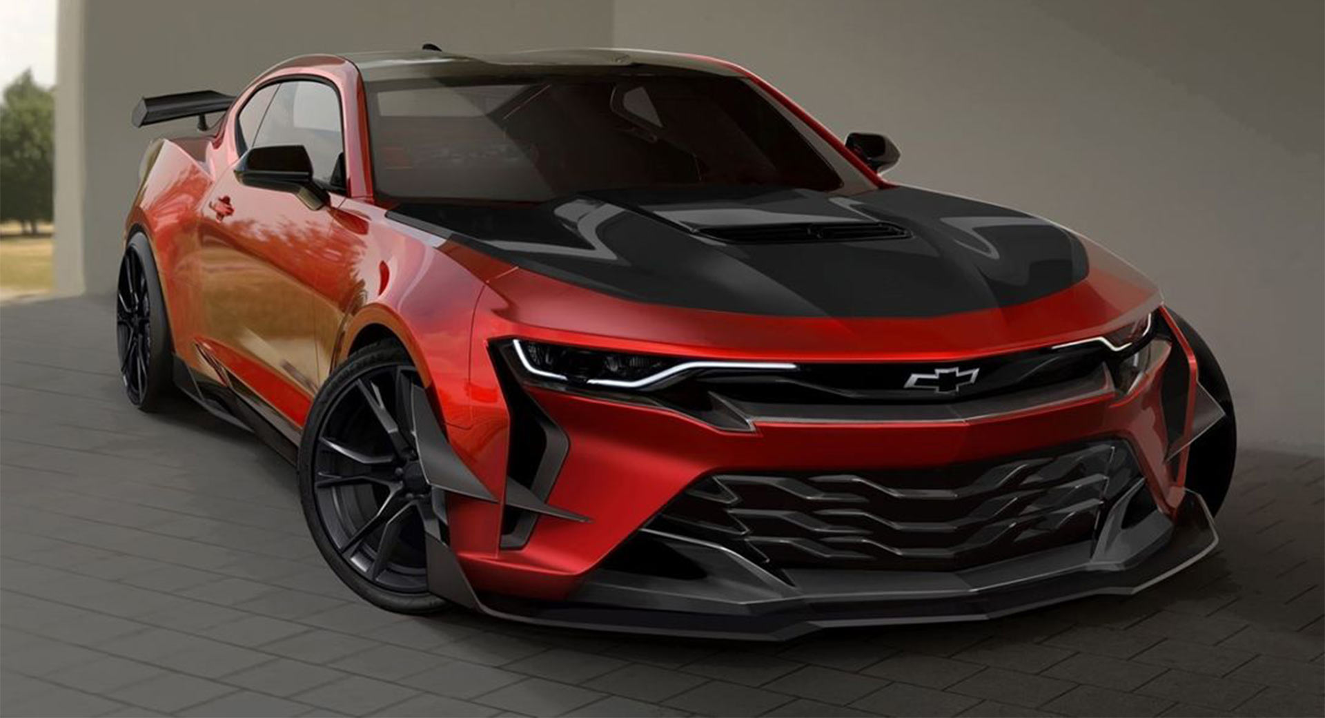 Rendered: Chevrolet Camaro Z28