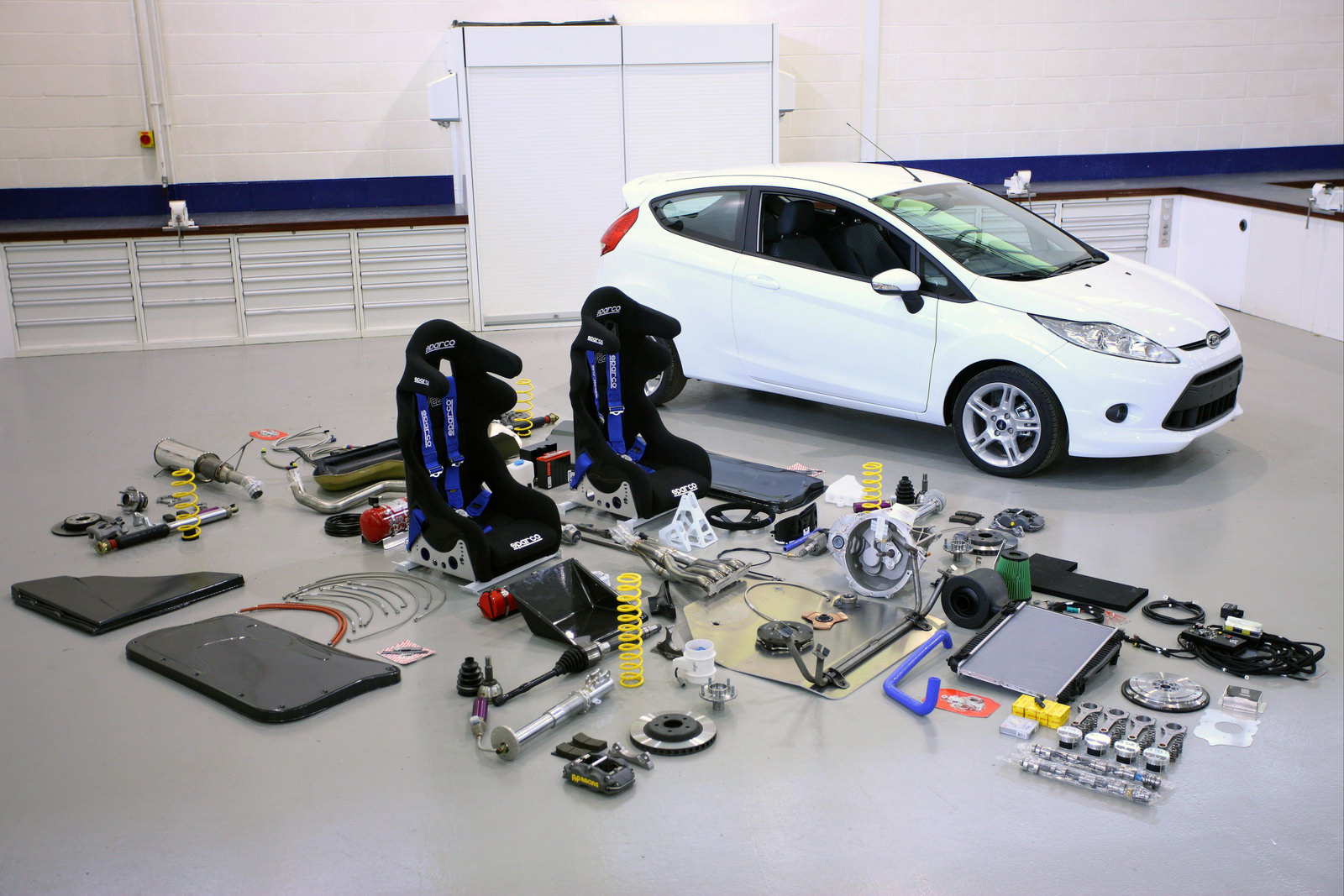 Ford Fiesta R2 rally kits for the U.S.