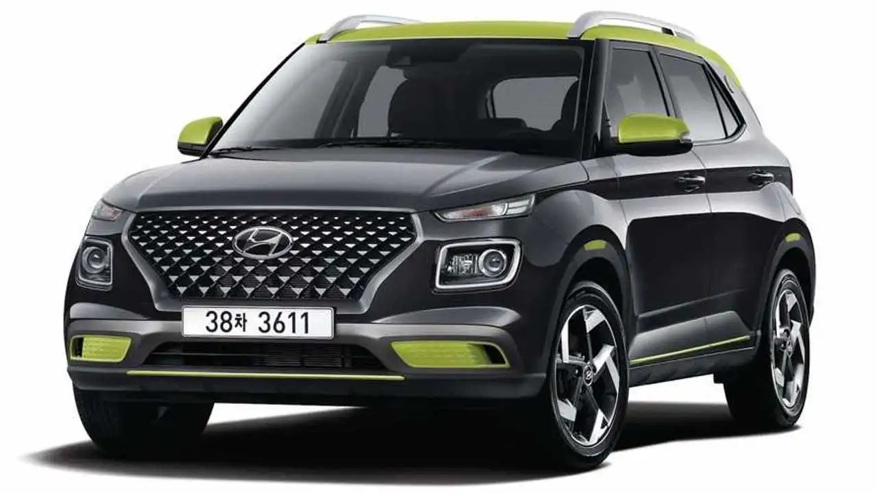 Hyundai Venue Flux Gets a Hot-Stamped Front Grille