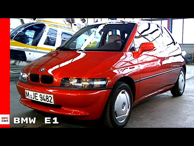 1991 BMW E1 Concept We Forgot