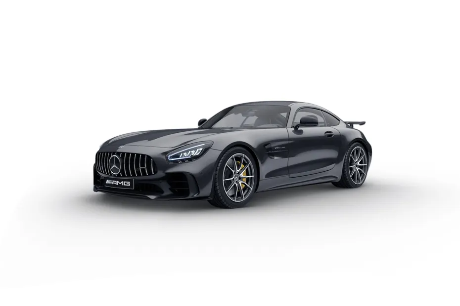 Mercedes displays the AMG GT color palette