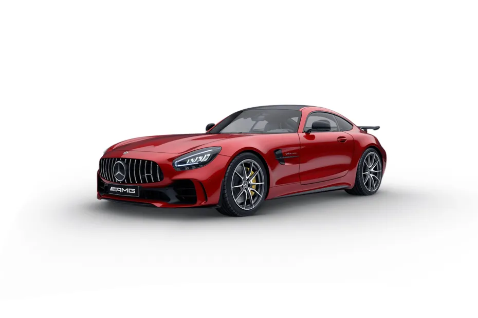 Mercedes displays the AMG GT color palette