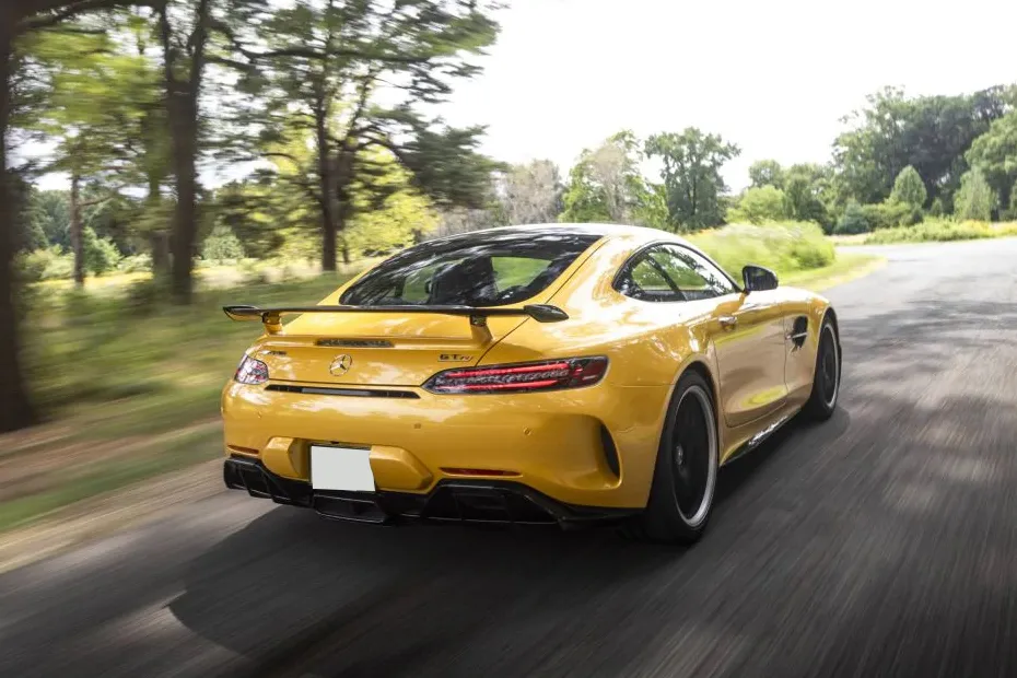 Mercedes displays the AMG GT color palette