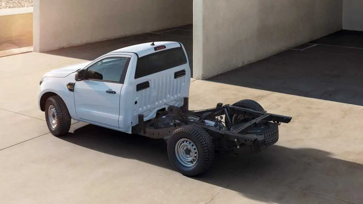 Ford Ranger goes full utilitarian with the Chassis Cab Model in Europe