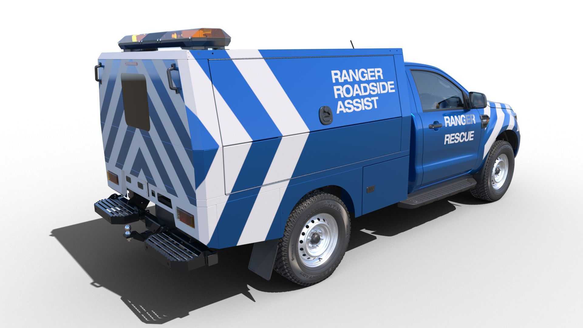 Ford Ranger goes full utilitarian with the Chassis Cab Model in Europe