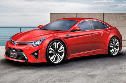 Toyota GT 86 Sedan rendered