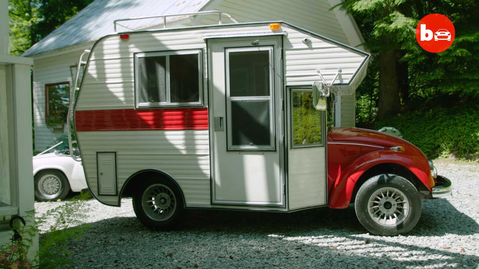 Custom VW Beetle is The Cutest Camper Ever