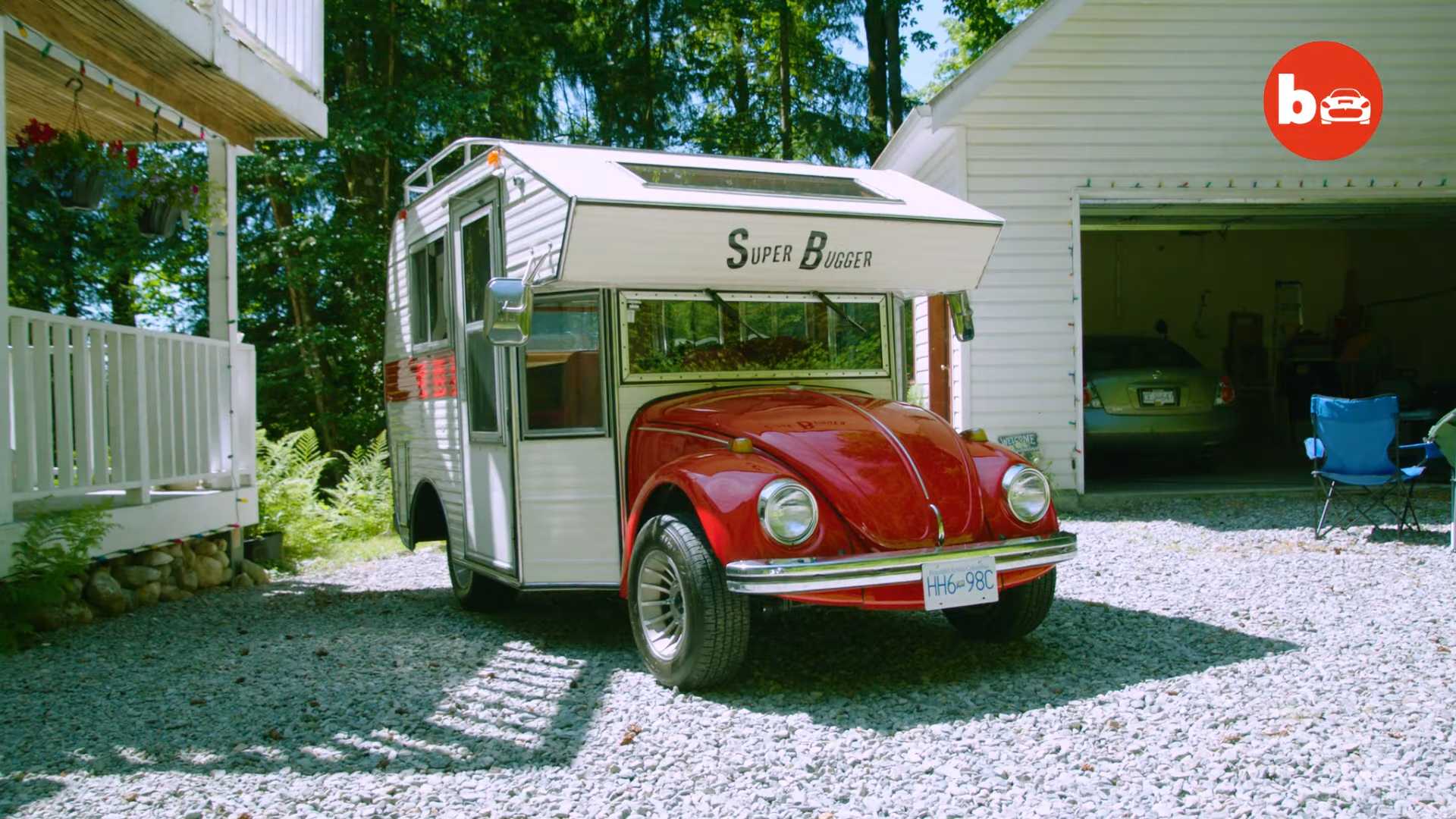 Custom VW Beetle is The Cutest Camper Ever