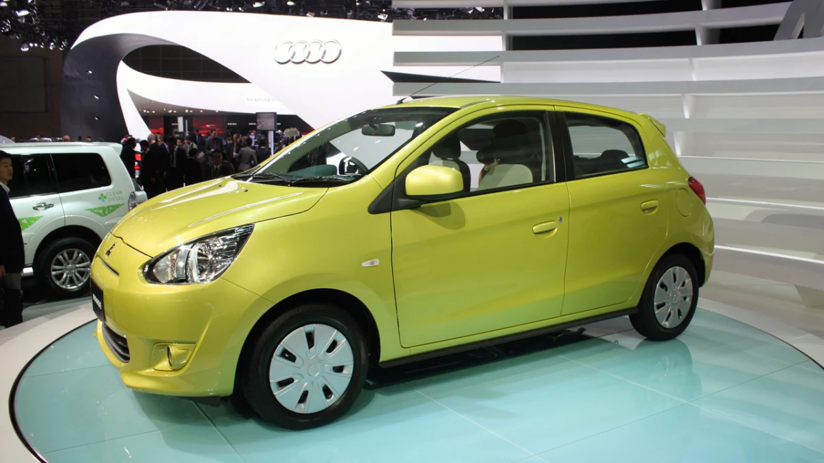 2012 Mitsubishi Mirage debuts in Japan