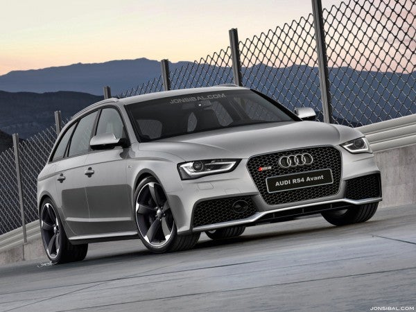 2013 Audi RS4 Avant rendered