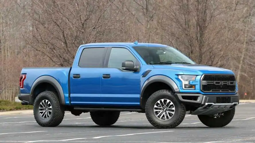 Ken Block shows off his Ford F-150