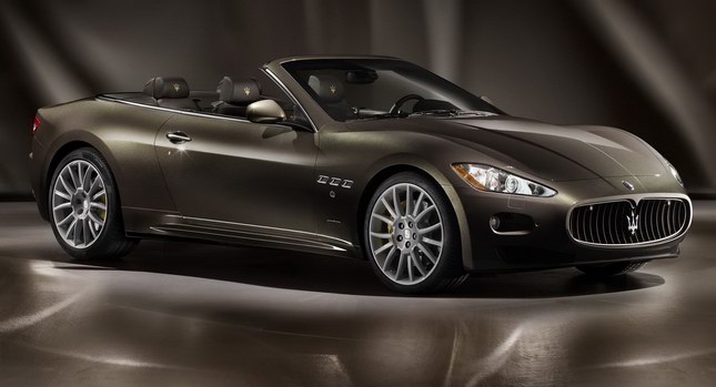 Maserati GranCabrio Fendi to debut in Frankfurt