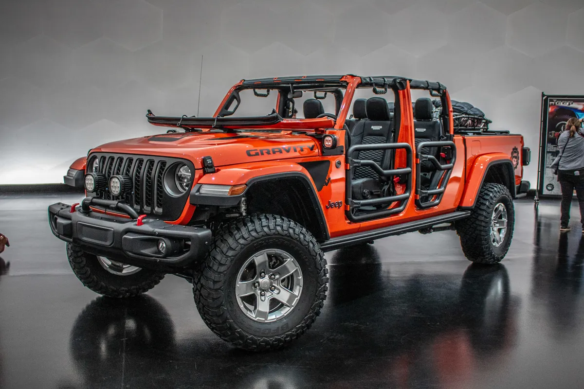 Jeep Gladiator Gravity Concept Tosses