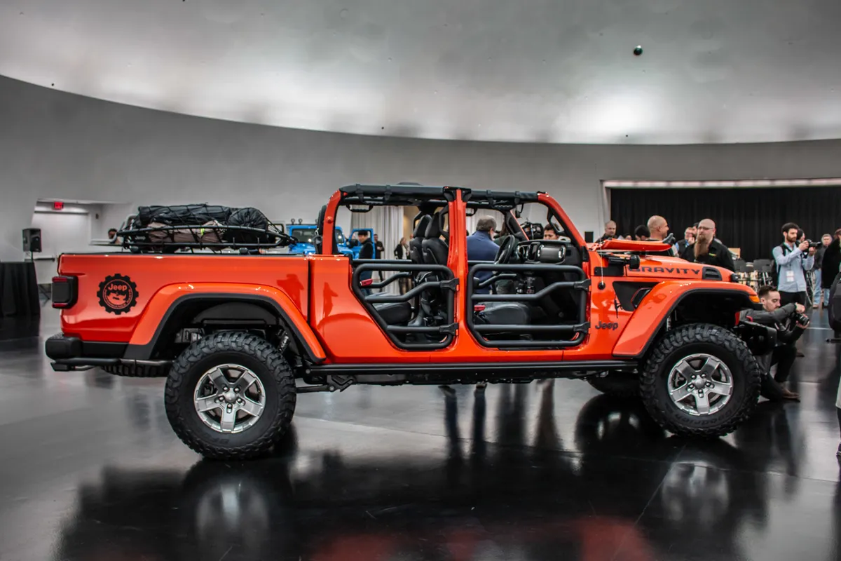 Jeep Gladiator Gravity Concept Tosses