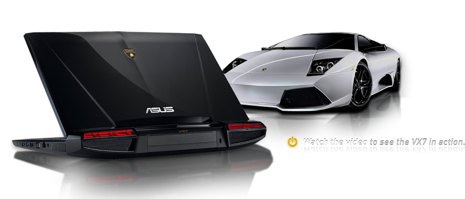 Asus Lamborghini laptop