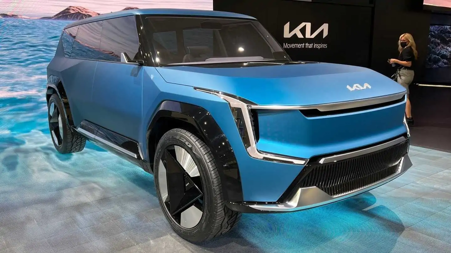 Kia EV9 Coming To The US In 2023 With 300-Mile Range