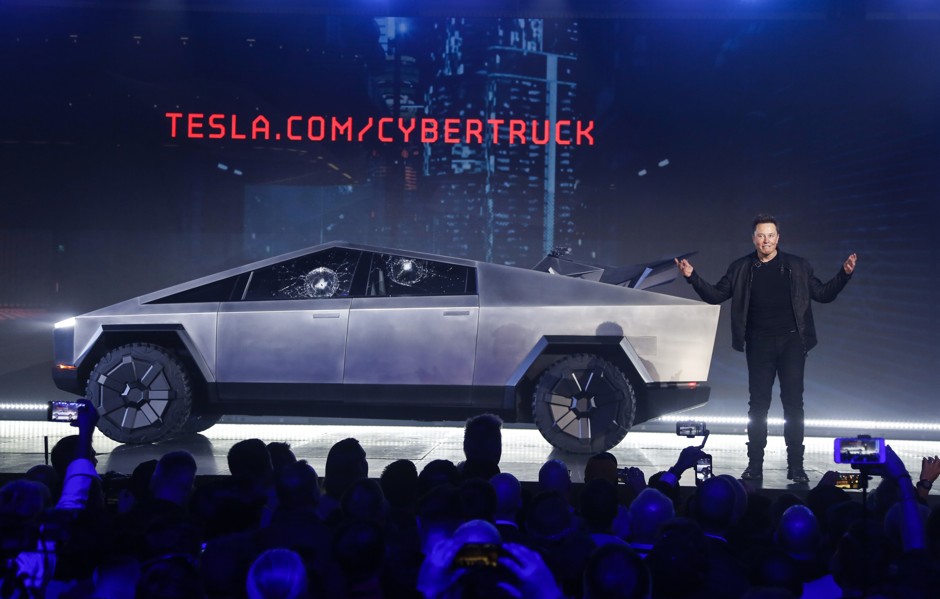 Tesla Cybertruck Launches with Sci-Fi Personality and Gobs of Power