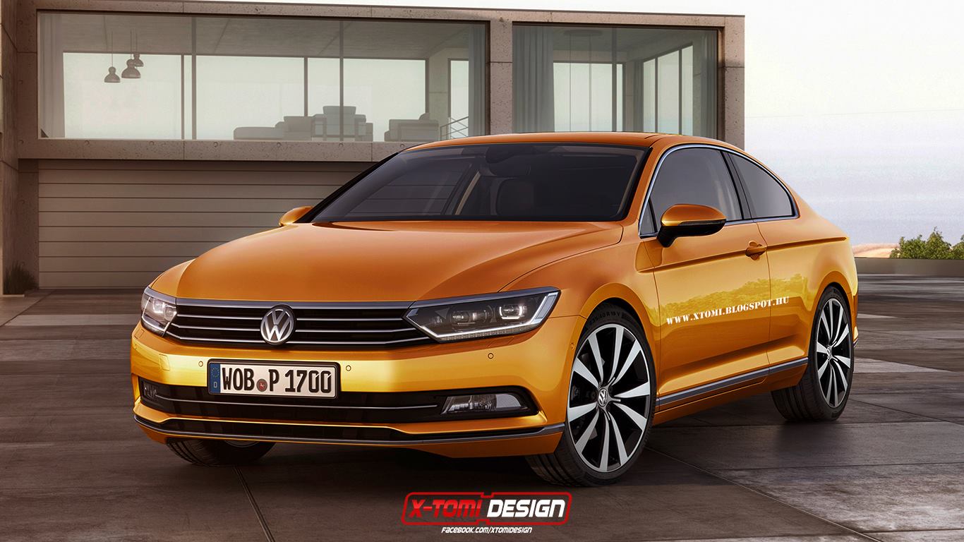 Volkswagen's Passat Coupe Revealed