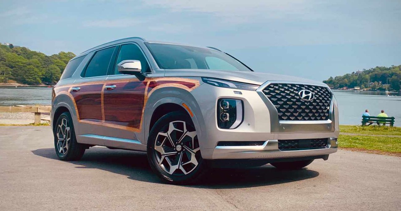 Hyundai Palisade Woody Spotted At Nova Scotia Dealer Because Canada